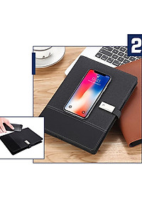 Sổ tay tích hợp sạc dự phòng (8.000 mah) + USB (16GB)-BAOKE/NB2725