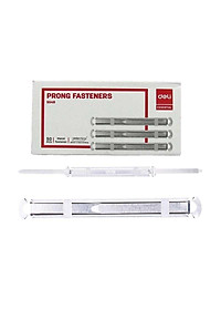 Nẹp Tài Liệu Sắt 80mm - Deli 5549 (50 Nẹp)