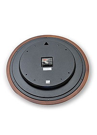 Đồng hồ teo tường Nhật Bản Rhythm CMG919NR06 – Kt 41.0 x 4.8cm, 1.4kg Vỏ gỗ, dùng PIN.