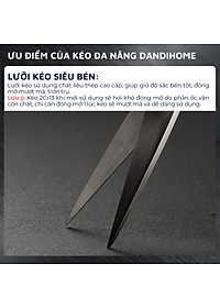 Kéo đa năng DandiHome thép cao cấp giữ độ bén tốt
