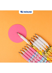 Hộp 10 Bút chì gỗ Thiên Long Điểm 10 TP-GP05 - Độ cứng HB - Viết êm, ngòi mềm hạn chế gãy