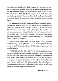 Từ Điển Chủ Điểm Hán Việt Hiện Đại