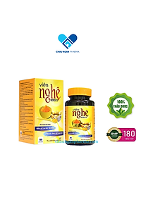 Viên nghệ DOMESCO lọ 180 viên - Hỗ trợ dạ dày, tăng đề kháng, ngăn ngừa ung thư