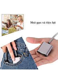Cáp chuyển đổi HDMI sang VGA cao cấp vỏ nhôm