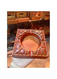 Gạt tàn thuốc gỗ hương khảm cao cấp siêu đẹp sang trọng