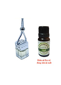 Combo 50ml tinh dầu quế  và 1 chai treo nắp vuông (treo xe, tủ quần áo, nhà tắm)- Giao mầu ngẫu nhiên