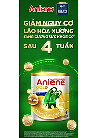 Bao bì mới - Combo 2 Sữa Bột Anlene Gold Hương Vanilla (Hộp Thiếc 800g) tặng ly inox
