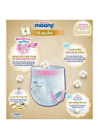 Combo 2 Gói Tã Quần Cao Cấp Moony Nhật Bản Bé Gái XXL26 (26 Miếng)