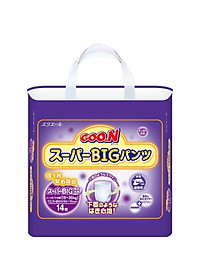 Tã quần GOON Super BIG (15 - 35kg) 14 Miếng/Gói