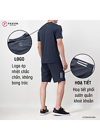 Bộ Quần ÁoThể Thao Nam FASVIN AT22500.HN Hàng Nhà Máy Chất Liệu tốt Phom Dáng Đẹp