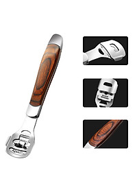 Dụng Cụ Chà Gót Chân Cây Mài Gót Chân Inox Tẩy Da Chết Làm Nail Kèm Dao Cạo