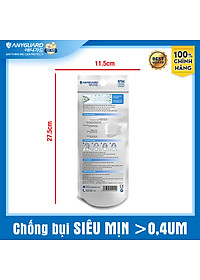 ComBo 10 Chiếc Khẩu Trang KF94 - Form 3D Cao Cấp Chống Bụi Siêu Mịn 0.4um Anyguard Chính Hãng - 4 Lớp Bảo Vệ Tối Ưu Dành Cho Người Lớn - ISO 9001:2015, ISO 13485:2016, QCVN 01:2017/BTC