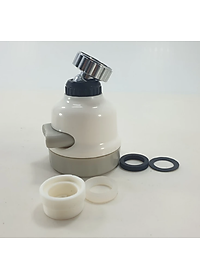 Đầu vòi rửa chén KG03 giúp tiết kiệm nước, có 3 chế độ phun, điều hướng 360 độ tăng áp lực nước gấp 300X(Tặng kèm 2 miếng dán treo đồ trong nhà bếp)- Hàng chính hãng