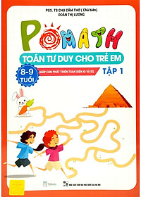 Bộ Pomath - Toán Tư Duy Cho Trẻ Em 8 - 9 Tuổi (Tập 1 + 2) (Bộ 2 Tập)