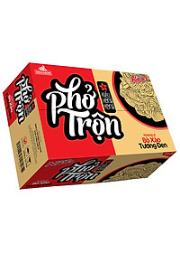 Thùng 12 Hộp Phở Trộn Bò Sốt Tương Đen Cung Đình Kool (80g / Hộp)