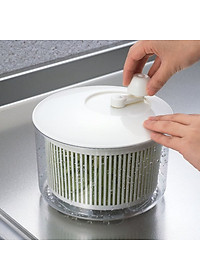 Rổ quay rau Nhật Bản Pearl Metal (2.7L/ 4.45L/ 6.6L) - Hàng nội địa Nhật Bản |#nhập khẩu chính hãng| |#Made in Japan| |#H-580|#H-614|#H-581|