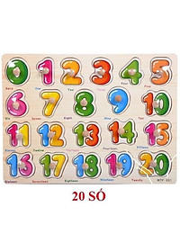 Bảng núm gỗ Ghép Hình Nhiều Chủ Đề Cho Bé