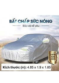 Bạt phủ xe ô tô 7 chỗ có 3 lớp cao cấp , bạt phủ trùm xe hơi dòng Innova, Ecosport, Crv, CX5, Tucson, Santafe, Carens