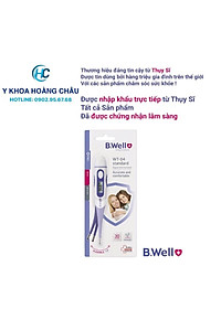 Nhiệt kế điện tử  kẹp nách cho bé B.Well WT04-Standard(Thuỵ Sĩ)
