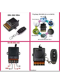 1 BỘ ĐIỀU KHIỂN BẬT TẮT CÁC THIẾT BỊ ĐIỆN NHƯ MÁY BƠM BÓNG ĐÈN TỪ XA QUÁ CHUẨN CHẤT LƯỢNG