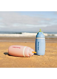 Bình uống nước giữ nhiệt có ống hút chống tràn, chống sặc Tommee Tippee ACTIVE STRAW, 266ml, cho bé từ 12 tháng – Xanh