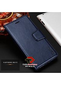 Bao da dạng ví cho OPPO Reno8 Z 5G hiệu Hanman có quai cài - Hàng chính hãng