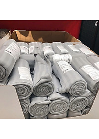 Chăn Ngủ Văn Phòng Chăn Du Lịch Giữ Ấm Màu Trơn Cho Nam Nữ Cao Cấp - Kích  Thước(160cm * 120cm) - Giao Màu Ngẫu Nhiên