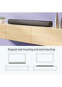Loa soundbar TV Xiaomi Redmi hỗ trợ Bluetooth 5.0, S/PDIF, AUX - Hàng Nhập Khẩu