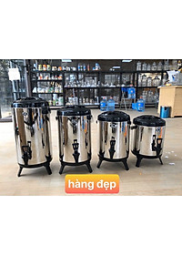 Bình Ủ Trà  Giữ Nhiệt Inox 304 Có Vòi Bấm Nước- Dung Tích 8-12 L - Hàng Loại 1- Chính Hãng MINIIN