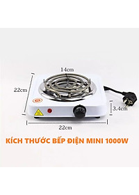 Bếp hơ lá trầu cho mẹ và bé sau sinh, bếp điện mini 1000W