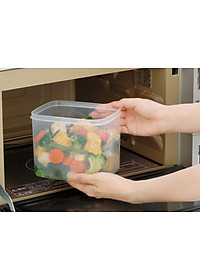 Hộp Nhựa Đựng Thực Phẩm Nhiều Dung Tích Inomata Natural Pack Dùng Được Trong Lò Vi Sóng