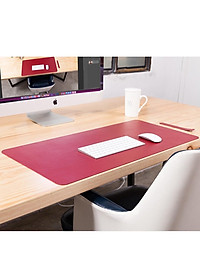 Miếng lót chuột, bàn di chuột 90 X 45 CM kiêm deskpad thảm da trải bàn làm việc chống nước hai mặt