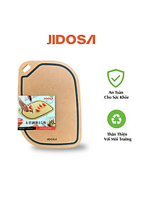 Thớt sạch sợi gỗ tự nhiên JIDOSA JD3830, an toàn, chống trầy xước , chống cong vênh dùng được trong máy rửa chén đa năng