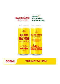 Bia Hơi Hà Nội - Thùng 24 lon 500ml - Phiên bản Tết 2026