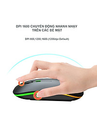 Chuột Không Dây Sạc Pin HXSJ M402 - Hàng chính hãng