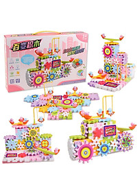 Đồ Chơi Lắp Ráp Bánh Răng Vòng Xoay Chuyển Động 135  Chi Tiết