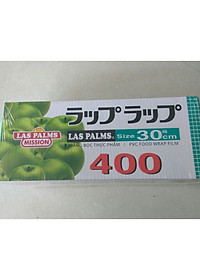 Màng bọc thực phẩm Laspalm Chính Hãng cuộn bọc thực phẩm thức ăn có dao cắt tiện lợi Laspalms