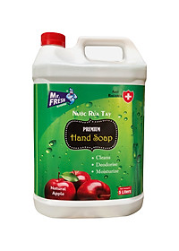 Nước rửa tay khử mùi Mr.Fresh 5L Hương Táo