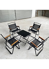 Bàn Chữ Nhật Xếp Gấp Gọn Để Du Lịch Dã Ngoại Cắm Trại Camping Ngoài Trời, Cafe Trà Chanh