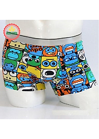  combo 4 Quần sịp quần lót nam sịp doremon hoạt hình thun lạnh siêu nhẹ