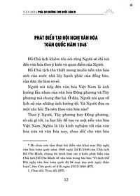 Văn hóa phải soi đường cho quốc dân đi (bản in 2024)