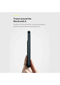 [Mẫu mới 2021]Pin dự phòng sạc không dây tích hợp nam châm Baseus Magnetic Wireless Quick Charging Power Bank (10000mAh) - Hàng chính hãng