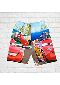 Set đồ bộ bé trai hình Mc queen- Mcqueen từ 10-55kg - quần áo vải thun lạnh - HNStore115