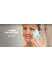 Máy rửa mặt USA Silicone kháng khuẩn công nghệ siêu âm, hút chân không HoMedics nhập khẩu USA