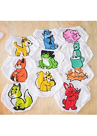 Combo 10 quần chip chục mông thú cho bé