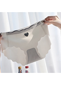 Bộ 5 Quần lót nữ su tim - Quần lót kháng khuẩn cao cấp - Quần lót nữ tàng hình