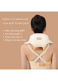 Máy Massage Cổ Vai Gáy Lưng Cao Cấp GAX-8D Nâng Cấp 8 Đầu Xoa Bóp