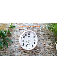 Đồng hồ Treo Tường Cao cấp KIM TRÔI EASTAR Tròn 31cm - Số Nổi 3D - Tặng Pin Maxell - BH 1 Năm