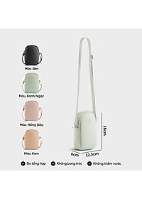 Túi Yuumy ( Thời trang nữ mini dáng đứng - Túi đeo chéo da Seasand YN259 )