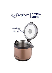 Nồi ủ chân không Kaiyo KTC45S màu Inox, dung tích 4,5 lít H